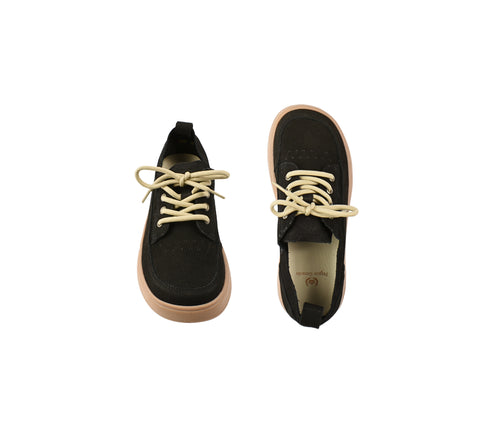 Pantofi sport, dama, FRANCO GERARDO, 2535 negru, piele nabuc