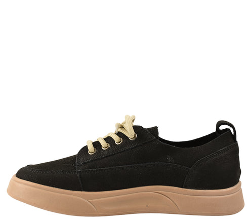 Pantofi casual, dama, FRANCO GERARDO, 2535 negru, piele nabuc