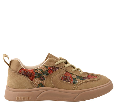 Pantofi casual, dama, FRANCO GERARDO, 2536 bej, piele intoarsa