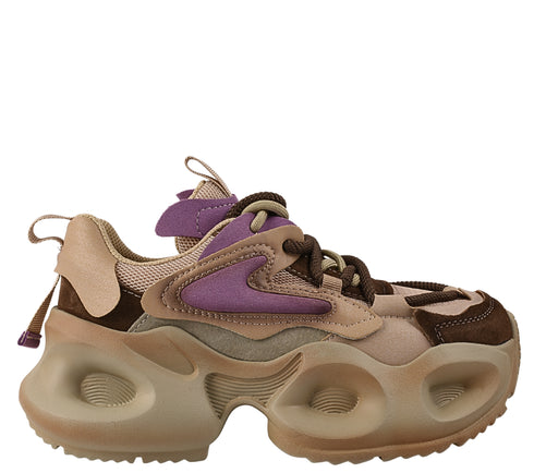 Pantofi sport, dama, GRYXX, 3039 maro, piele naturala