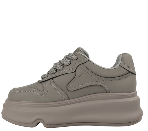 Pantofi sport, dama, GRYXX, 68030-5A gri, piele naturala