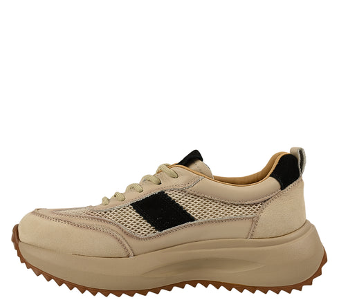 Pantofi sport, dama, ADA SHOES, 8263 bej, piele naturala