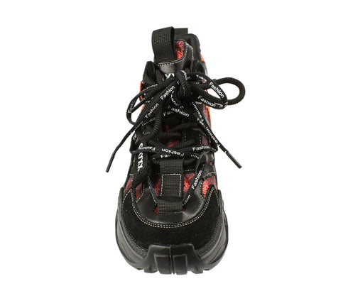 Pantofi sport, dama, GRYXX, 36889A negru, piele intoarsa