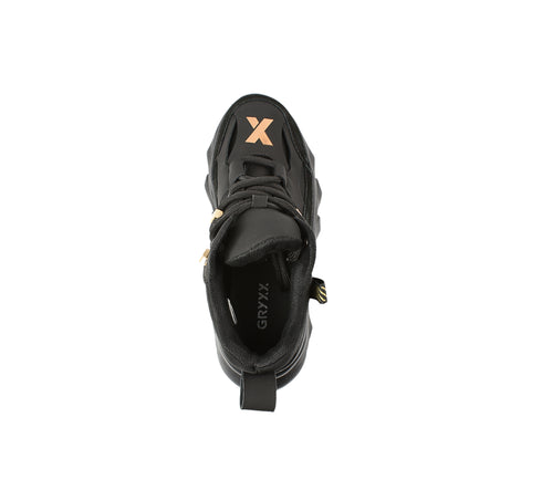 Pantofi sport, dama, GRYXX, 3280B negru, piele naturala