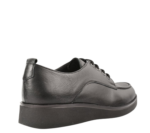 Pantofi casual, dama, ANNA VIOTTI, D54-2103 negru, piele naturala