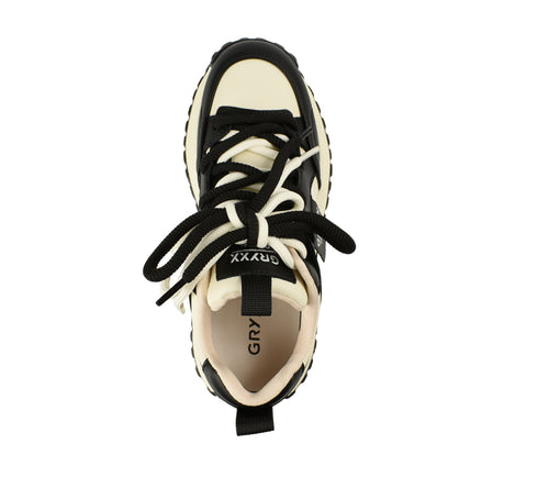 Pantofi sport, dama, GRYXX, A817-9A negru, piele naturala