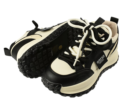 Pantofi sport, dama, GRYXX, A817-9A negru, piele naturala