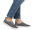Pantofi casual, dama, RIEKER ANTISTRESS, N0965-43 gri, piele ecologica