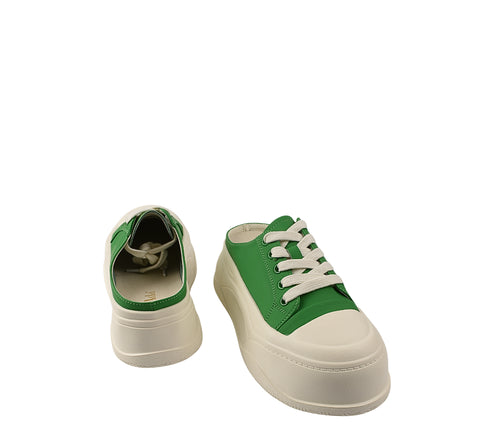 Pantofi sport, dama, ADA SHOES, KM8639 verde, piele naturala