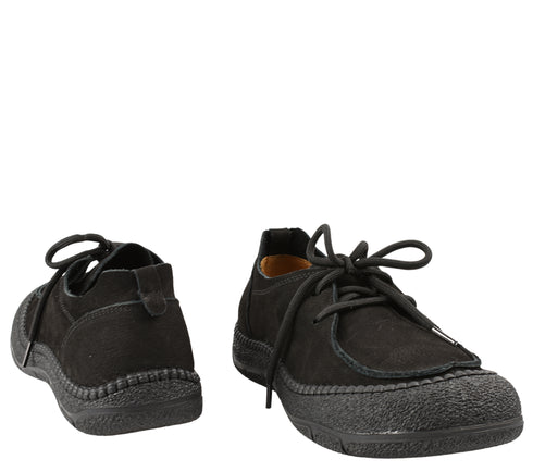 Pantofi casual, dama, ADA SHOES, KM5169 negru, piele nabuc