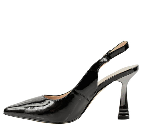 Pantofi eleganti, dama, EPICA, K360052B negru, piele lacuita