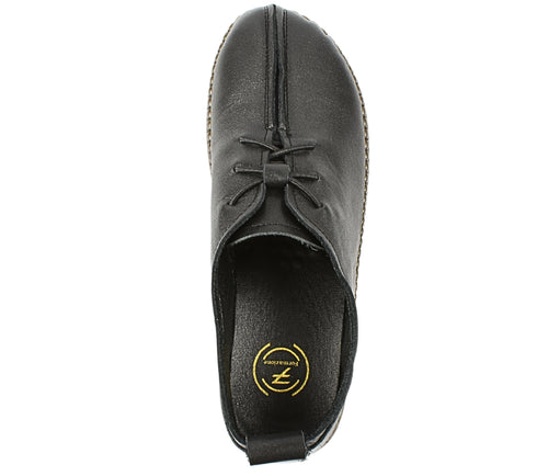 Pantofi casual, dama, FORMAZIONE, 9520 negru, piele naturala