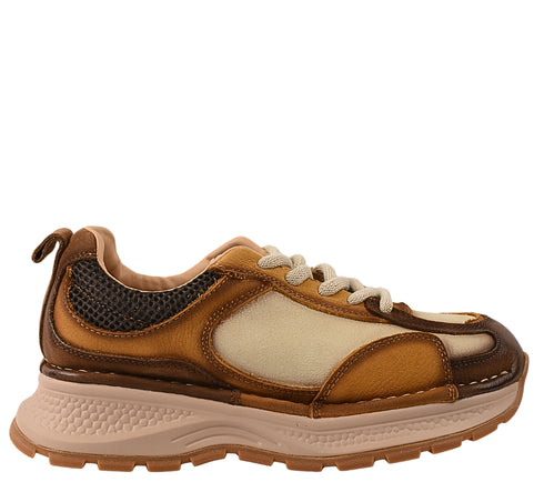 Pantofi sport, dama, FRANCO GERARDO, 10018 galben, piele intoarsa