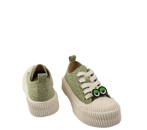 Pantofi sport, dama, PASS COLLECTION, MQ60010A verde, piele naturala