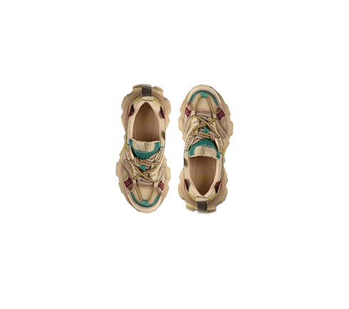 Pantofi sport, dama, FRANCO GERARDO, HY5782 verde, piele intoarsa