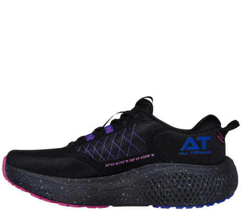 Pantofi sport, dama, SKECHERS GO RUN SUPERSONIC MAX A/T – 172087-BLK, negru, textil