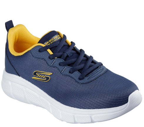 Pantofi sport, barbati, SKECHERS BOBS B FLEX- ICY EDGE 118109-NVY, bleumarin, textil