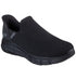 Pantofi sport, barbati, SKECHERS SLIP-INS BOBS B FLEX RESILIENT EDGE 118306-BBK negru, textil
