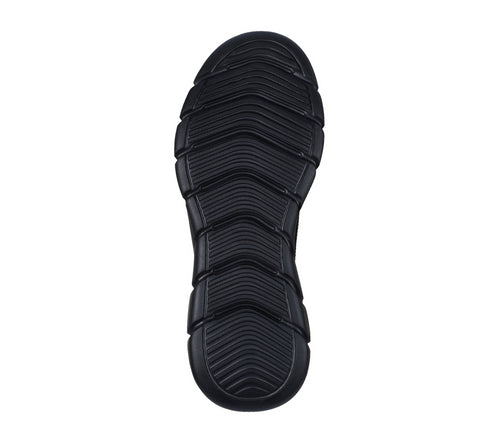 Pantofi sport, barbati, SKECHERS SLIP-INS BOBS B FLEX RESILIENT EDGE 118306-BBK negru, textil