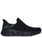 Pantofi sport, barbati, SKECHERS SLIP-INS BOBS B FLEX RESILIENT EDGE 118306-BBK negru, textil