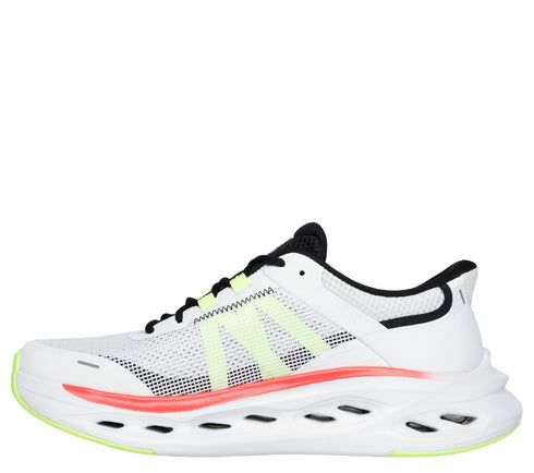 Pantofi sport, barbati, SKECHERS, SLIP-INS MAX CUSHIONING GLIDE STEP 220422-WMLT alb, textil