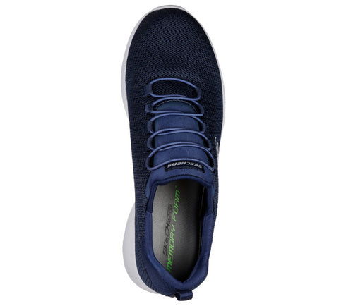 Pantofi sport, barbati, SKECHERS DYNAMIGHT 58360-NVY bleumarin, textil