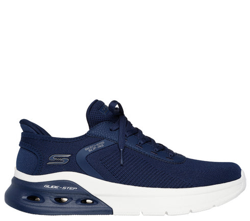 Pantofi sport, barbati, SKECHERS SLIP-INS BOBS ARC WAVES 2.0 118317-NVY bleumarin, textil