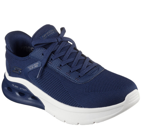 Pantofi sport, barbati, SKECHERS SLIP-INS BOBS ARC WAVES 2.0 118317-NVY bleumarin, textil