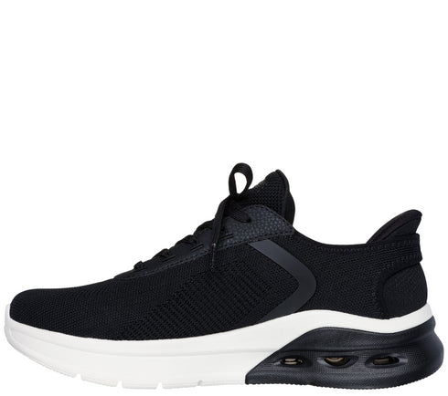 Pantofi sport, barbati, SKECHERS SLIP-INS BOBS ARC WAVES 2.0 118317-BKW negru, textil