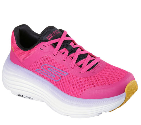 Pantofi sport, dama, SKECHERS MAX CUSHIONING ENDEA 129470-RAS, Fucsia, textil