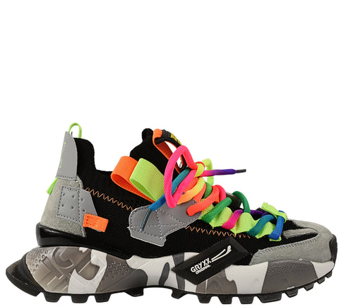 Pantofi sport, dama, GRYXX, 4S18159W negru, textil