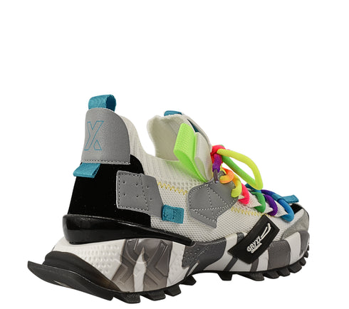 Pantofi sport, dama, GRYXX, 4S18159W alb, textil