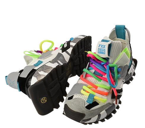 Pantofi sport, dama, GRYXX, 4S18159W alb, textil