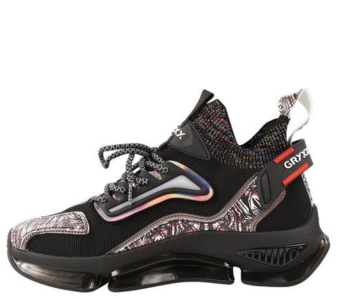 Pantofi sport, barbati, GRYXX, 7D21018 negru, textil