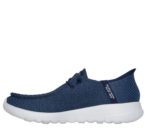 Espadrile sport, barbati, SKECHERS BOGDIN-ARLETT SLIP-INS 216285-NVY, bleumarin, textil