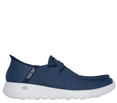 Espadrile sport, barbati, SKECHERS BOGDIN-ARLETT SLIP-INS 216285-NVY, bleumarin, textil