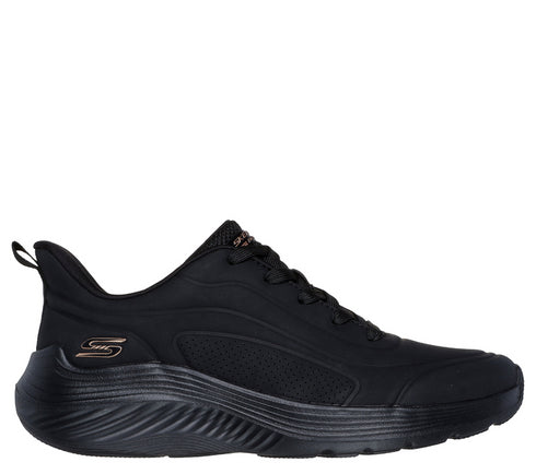 Pantofi sport, dama, SKECHERS BOBS SQUAD WAVES JUST WADING 117485-BBK negru, piele ecologica