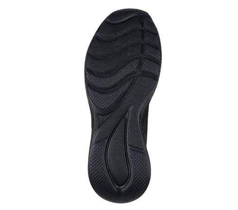 Pantofi sport, dama, SKECHERS BOBS SQUAD WAVES JUST WADING 117485-BBK negru, piele ecologica