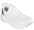 Pantofi sport, dama, SKECHERS SLIP-INS BOBS SPORT INFINITY DELICATE VISION 117631-W alb, textil