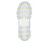 Pantofi sport, dama, SKECHERS D'LITES CHROMATIC 150246-WSLM alb, piele ecologica si textil
