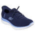 Pantofi sport, dama, SKECHERS SLIP-INS SUMMITS NEW DAILY 150263-NVBL bleumarin, textil