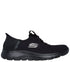 Pantofi sport, dama, SKECHERS SLIP-INS SUMMITS NEW DAILY 150263-BBK negru, textil