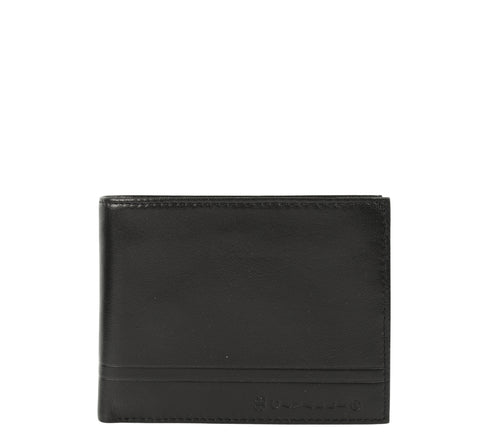 Portofel casual, barbati, B CAVALLI B, 410.292 negru, piele naturala