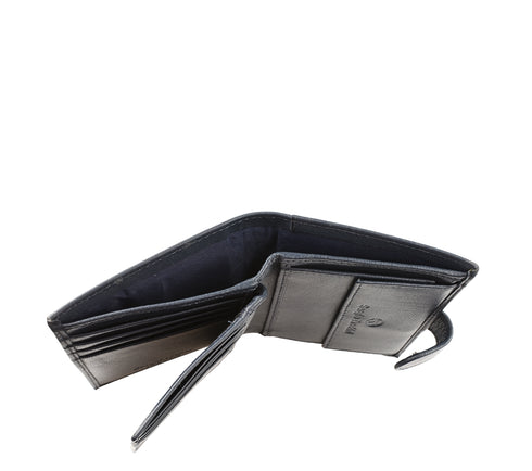 Portofel casual, barbati, SERGIO TACCHINI, 50116 bleumarin, piele naturala