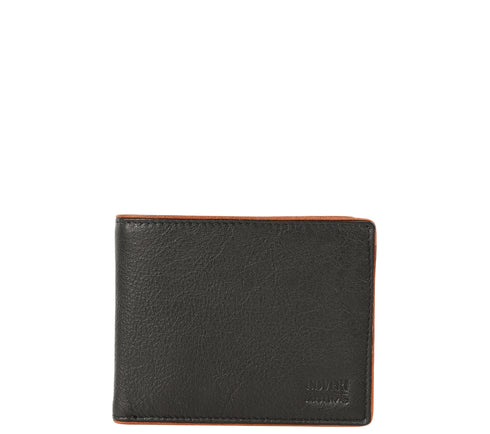 Portofel casual, barbati, COVERI, 1120 maro, piele naturala