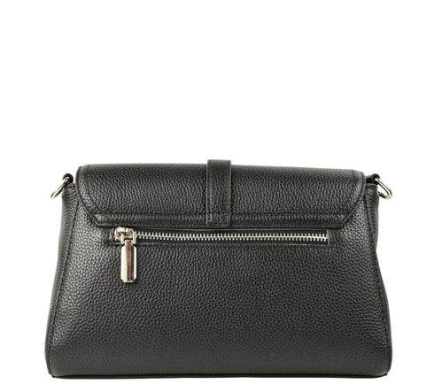 Poseta casual, dama, ADA SHOES, 28005, negru, piele naturala