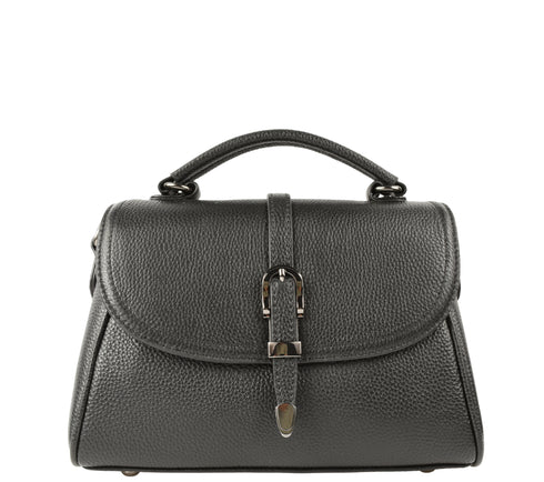 Poseta casual, dama, ADA SHOES, 28009, negru, piele naturala