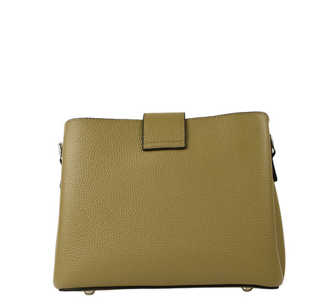 Poseta casual, dama, ADA SHOES, 8669, bej, piele naturala