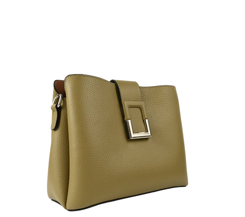 Poseta casual, dama, ADA SHOES, 8669, bej, piele naturala