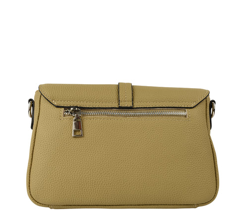 Poseta casual, dama, ADA SHOES, 8710#, bej, piele naturala